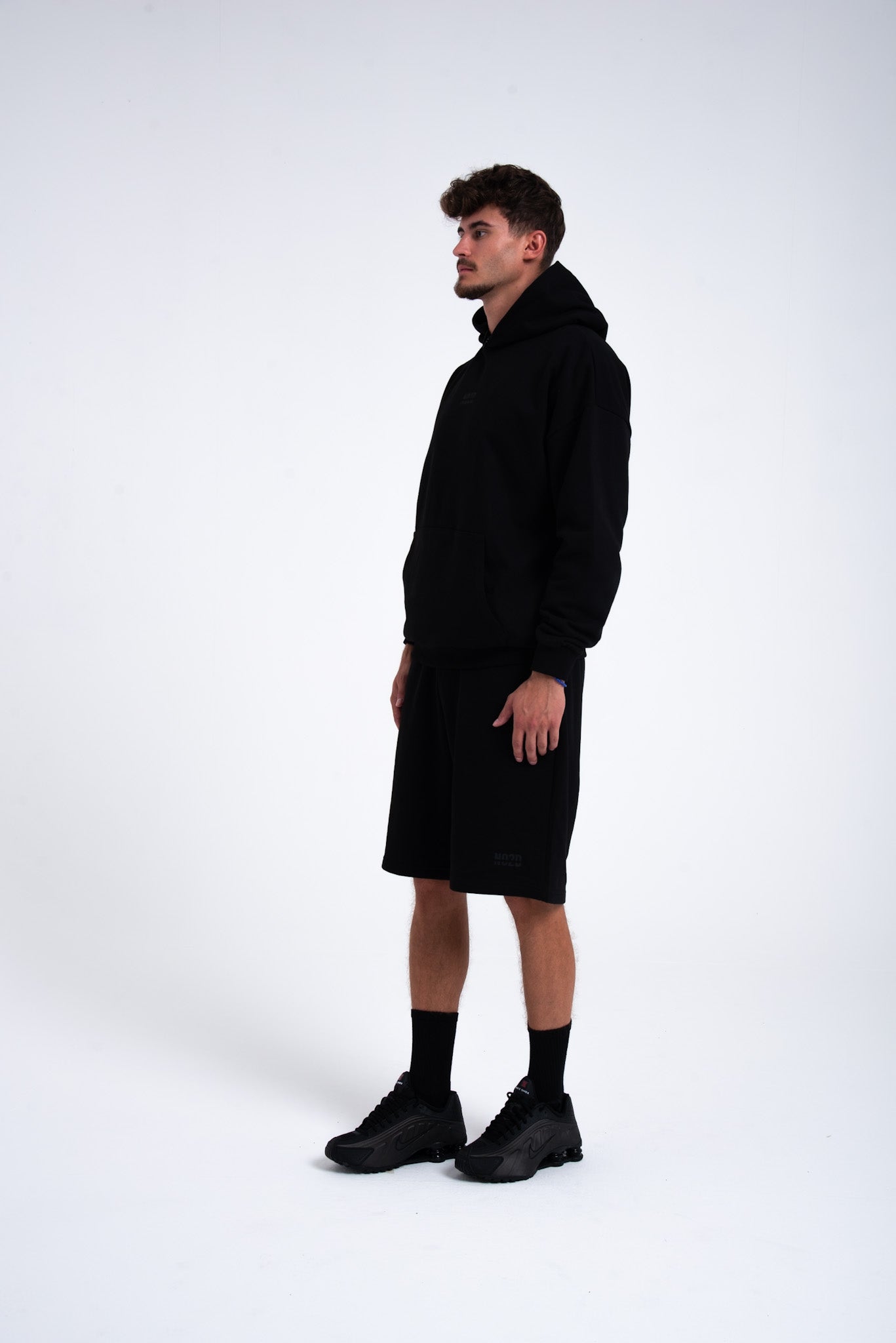 FELPA CON CAPPUCCIO - CELL // VOID_HOOD