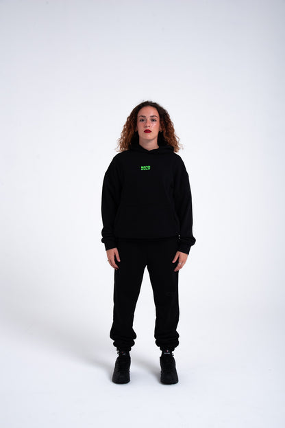 FELPA CON CAPPUCCIO - CELL // NEON_HOOD